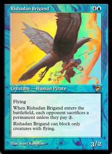 Magic: The Gathering - Rishadan Brigand - Brigante di Rishada - Mercadian Masques Magic: The Gathering - Rishadan Brigand - Brigante di Rishada - Mercadian Masques