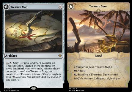 treasure map ixalan xln cardhoarder mtgo