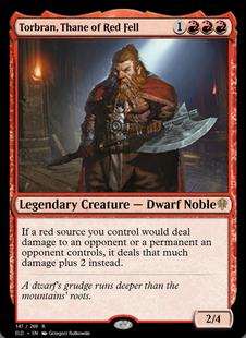 Torbran, Thane of Red Fell, Throne of Eldraine (ELD) – Cardhoarder MTGO